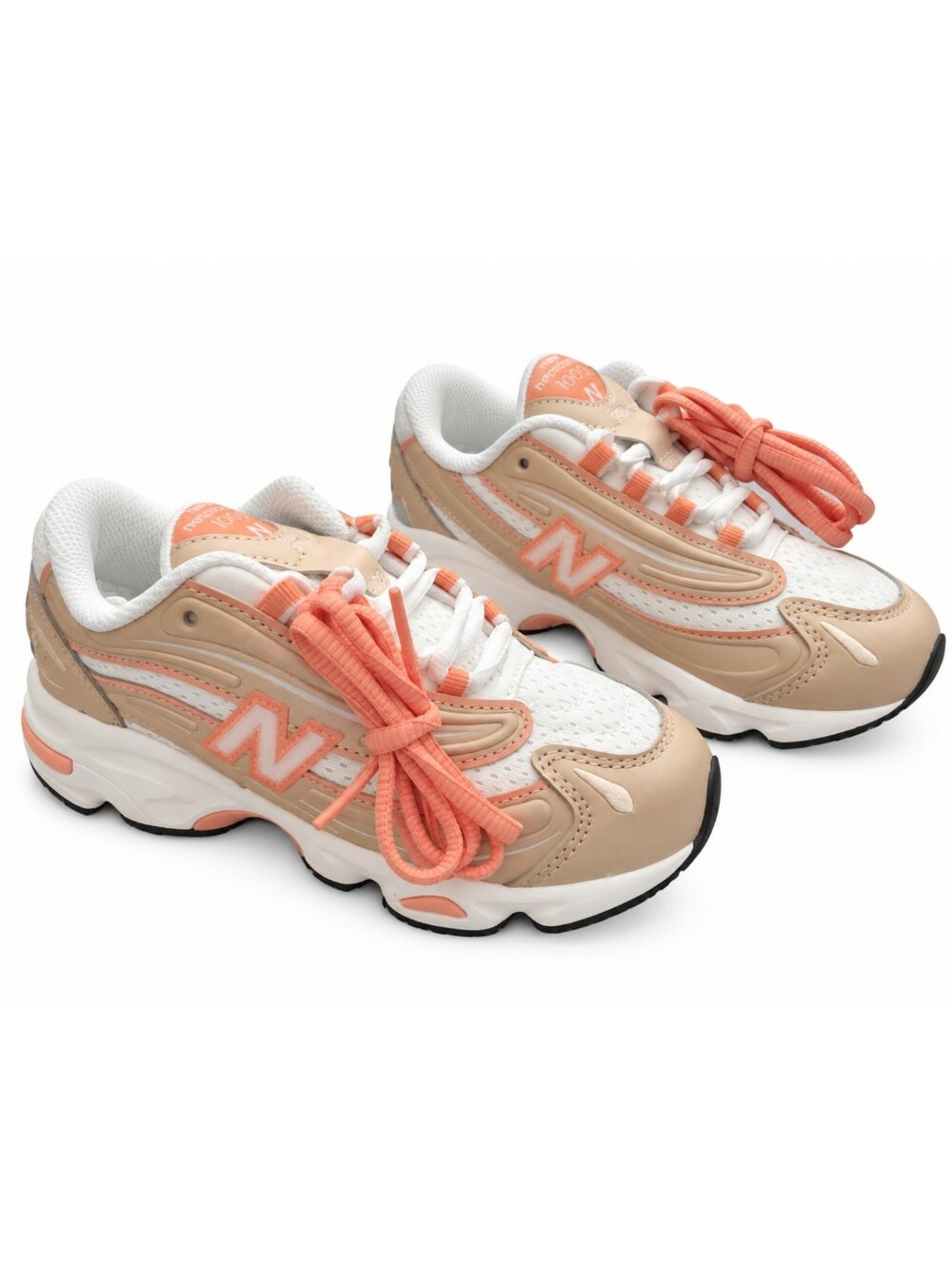 New Balance 1000 Kids Brown Orange Sneakers Size 12C New With Box